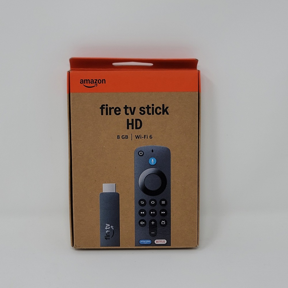 Amazon Fire TV Stick HD Streaming Media Player with Alexa Voice Remote Wi-Fi 6
